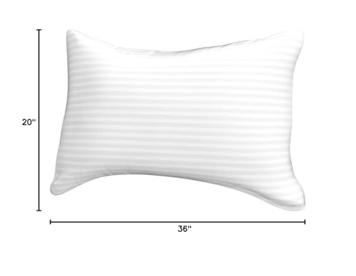 Beckham Hotel Collection Bed Pillows King Size Set of 2 - Down Pillows for Back, Stomach or Side Sleepers