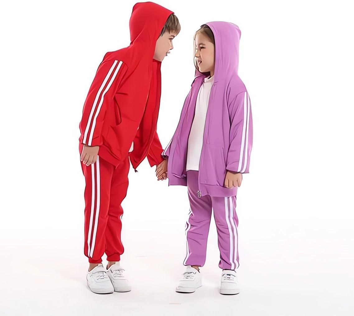 Toddler Boys Zip Cotton Sweatsuit