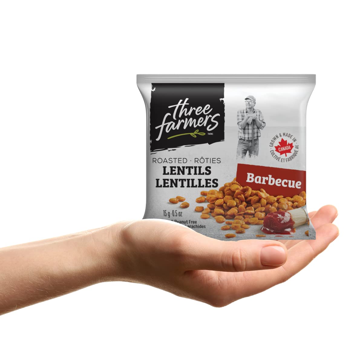 30-Pack Three Farmers Healthy Variety Snack Packs - Roasted, Never Fried - Protein Rich, Pareve