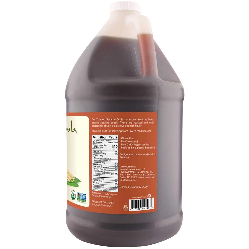 Kevala Organic Toasted Sesame Oil