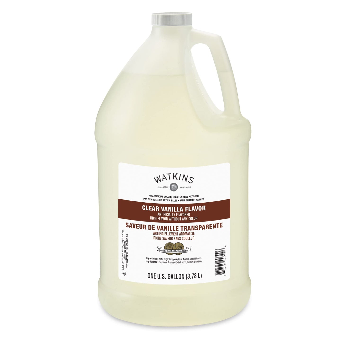 Watkins Organic Pure Vanilla Bean Paste, Non-GMO, Kosher, 2 oz. Bottle, 1-Pack