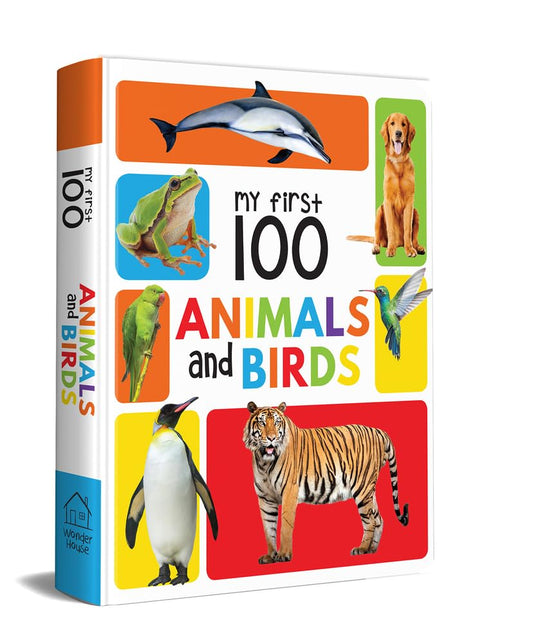 My First 100 Animals and Birds Board Book, My 100 Library Series