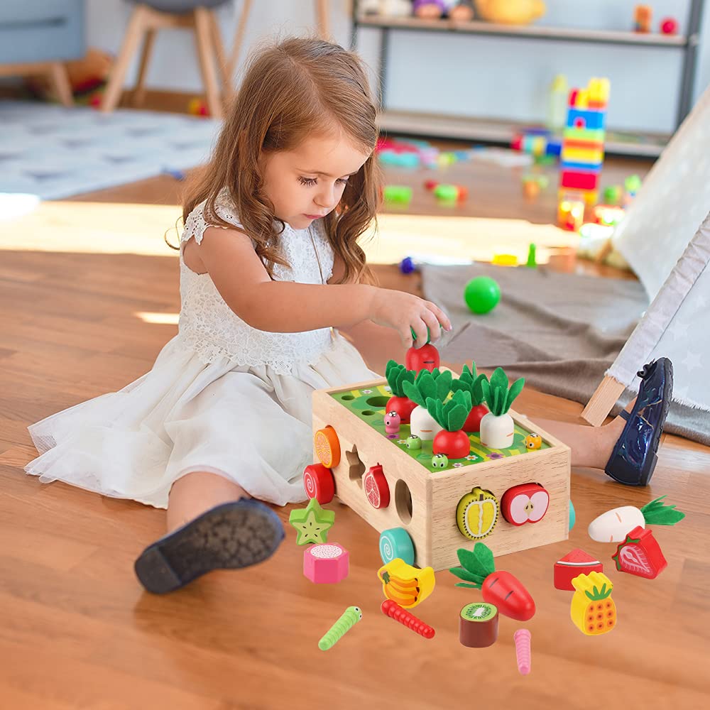 Toddlers Montessori Wooden Educational Toys for boys and girls