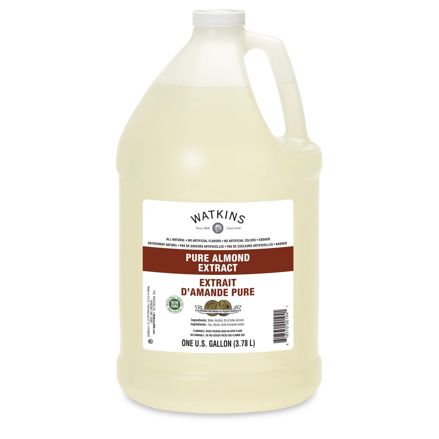 Watkins Organic Pure Vanilla Bean Paste, Non-GMO, Kosher, 2 oz. Bottle, 1-Pack