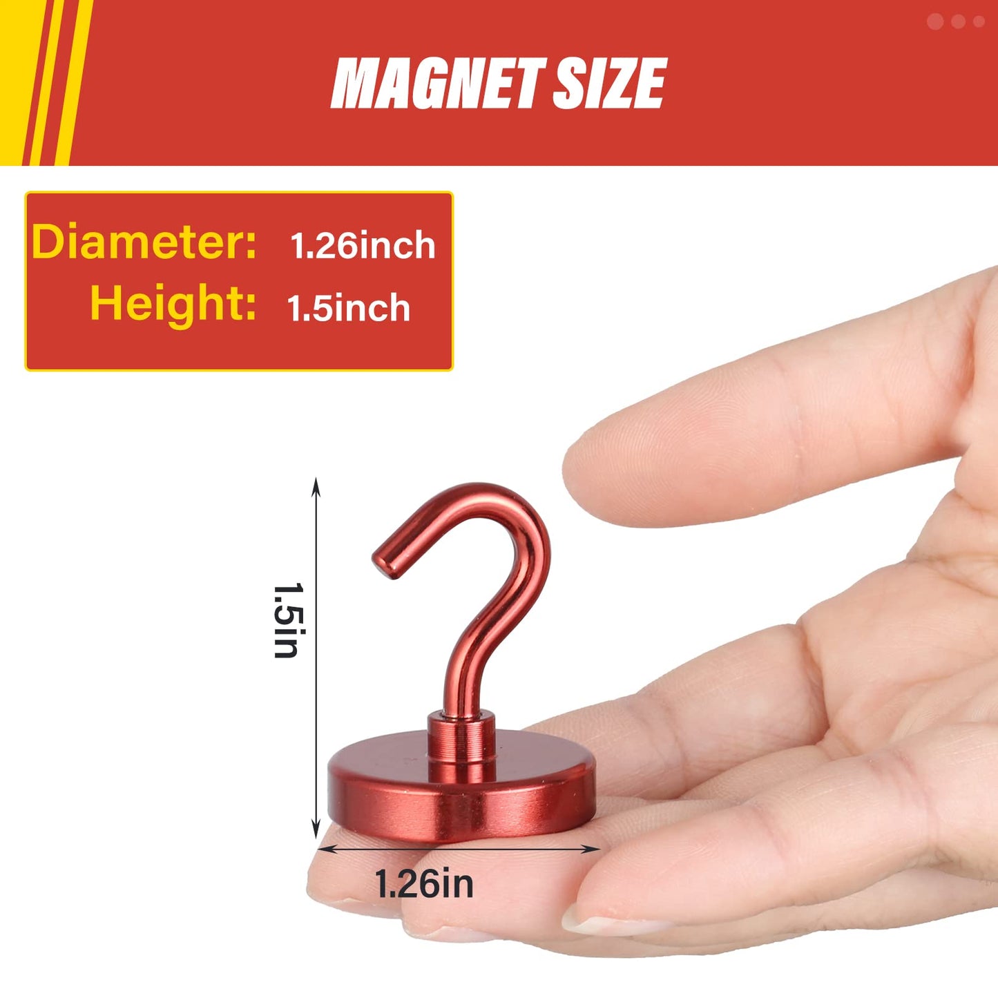 Magnetic Hooks, Cruise Ship Essentials, 30lb+ Heavy Duty Magnetic Hooks for Cruise Cabins