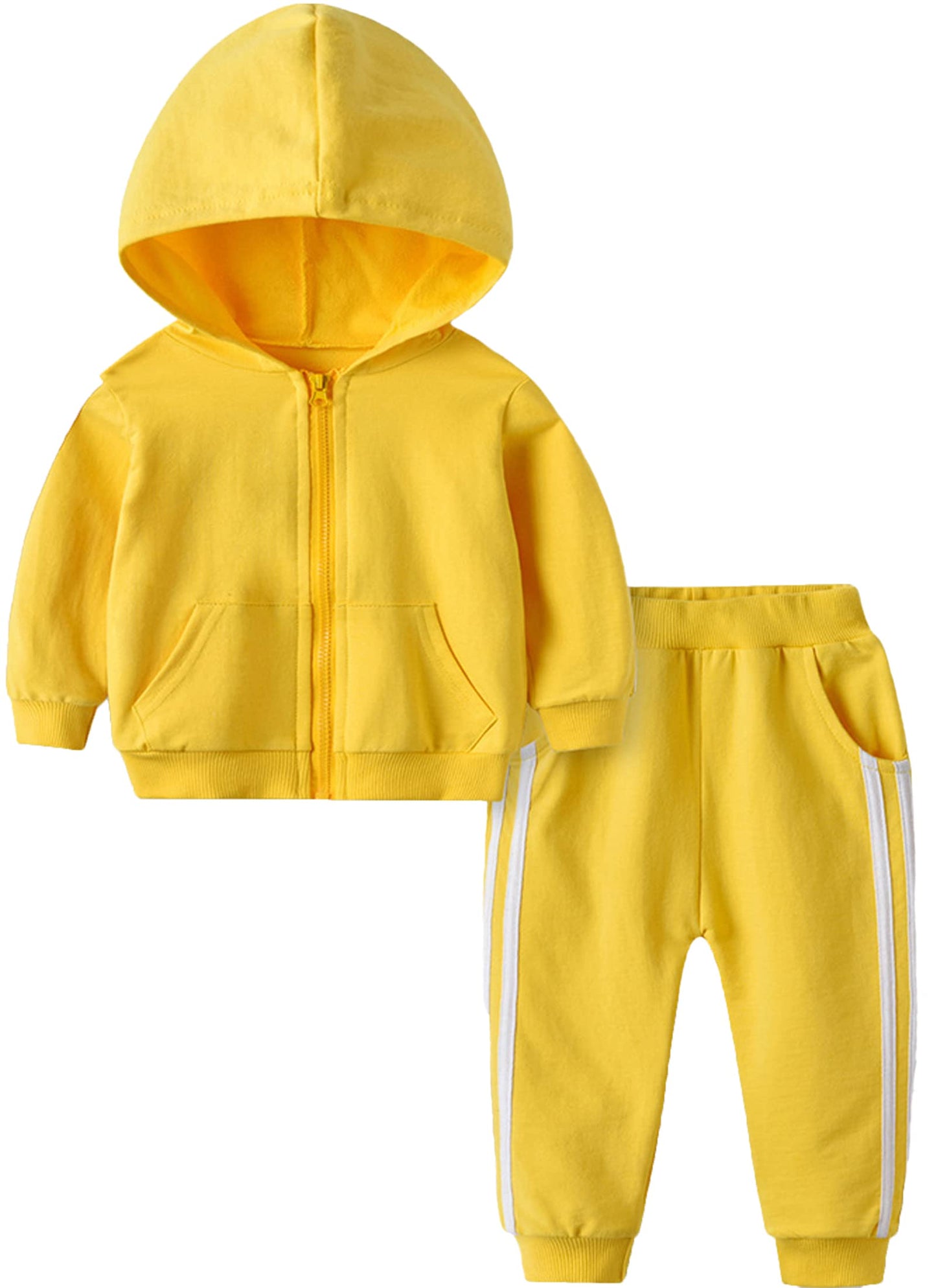 Toddler Boys Zip Cotton Sweatsuit