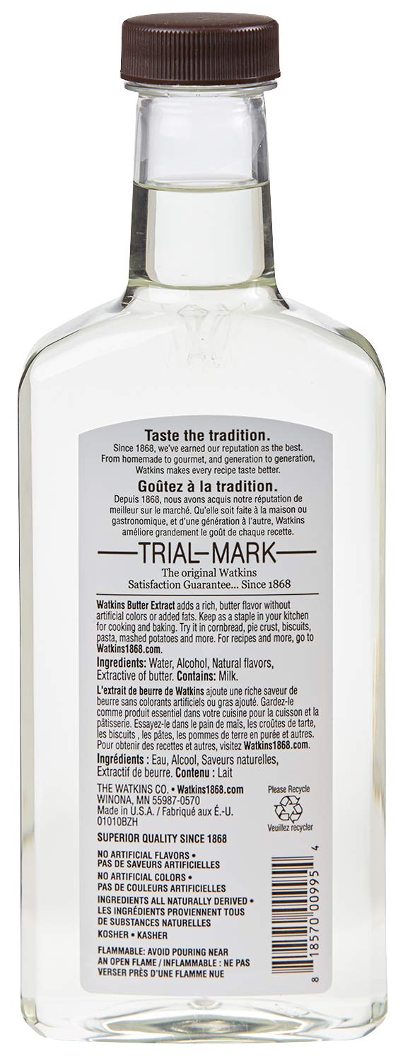 Watkins Organic Pure Vanilla Bean Paste, Non-GMO, Kosher, 2 oz. Bottle, 1-Pack