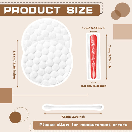 100 Pieces Vanity Kit Individually Wrapped, Disposable Travel Size