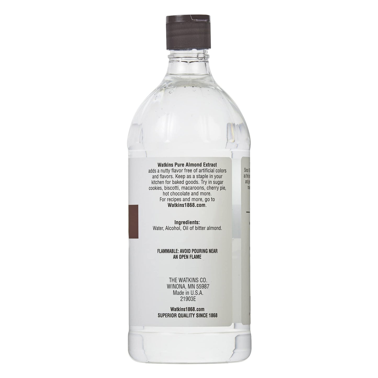 Watkins Organic Pure Vanilla Bean Paste, Non-GMO, Kosher, 2 oz. Bottle, 1-Pack