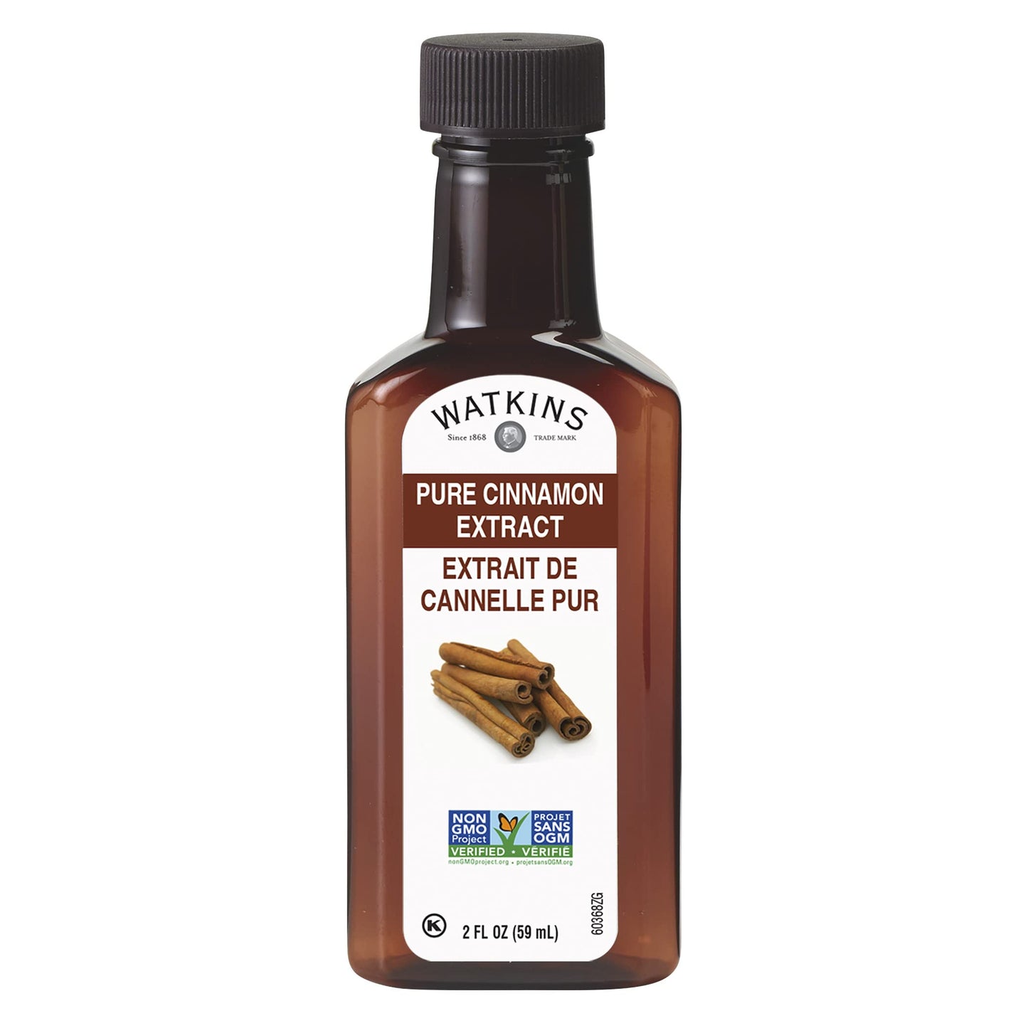 Watkins Organic Pure Vanilla Bean Paste, Non-GMO, Kosher, 2 oz. Bottle, 1-Pack