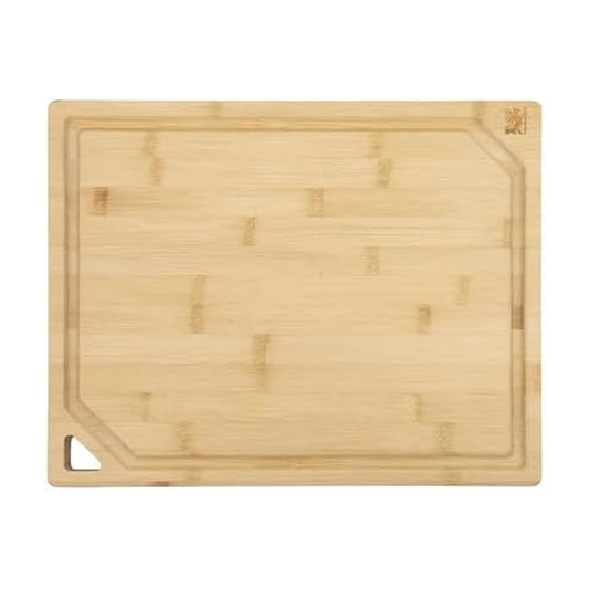 Sabatier Large Cutting Board with Perimeter Juice Trench and Recessed Handles, Reversible