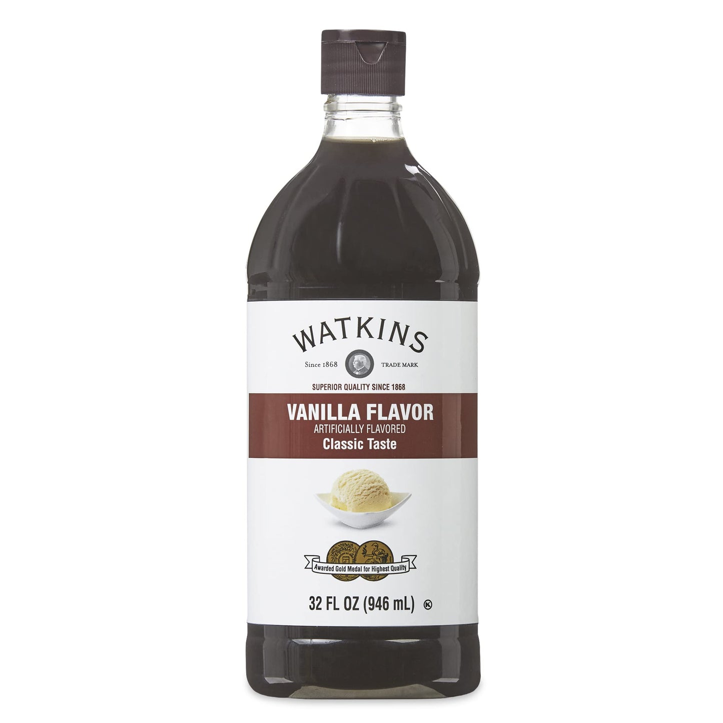 Watkins Organic Pure Vanilla Bean Paste, Non-GMO, Kosher, 2 oz. Bottle, 1-Pack