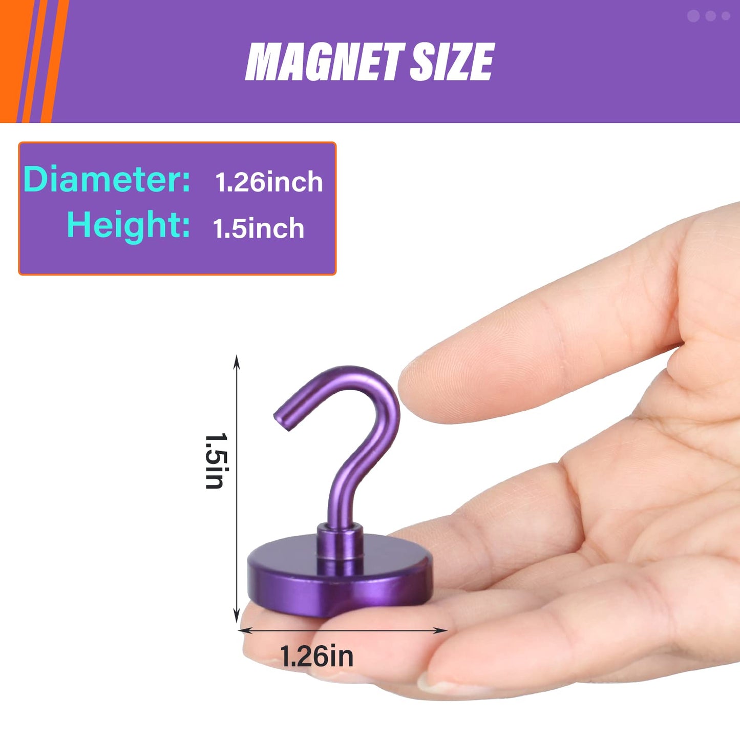 Magnetic Hooks, Cruise Ship Essentials, 30lb+ Heavy Duty Magnetic Hooks for Cruise Cabins