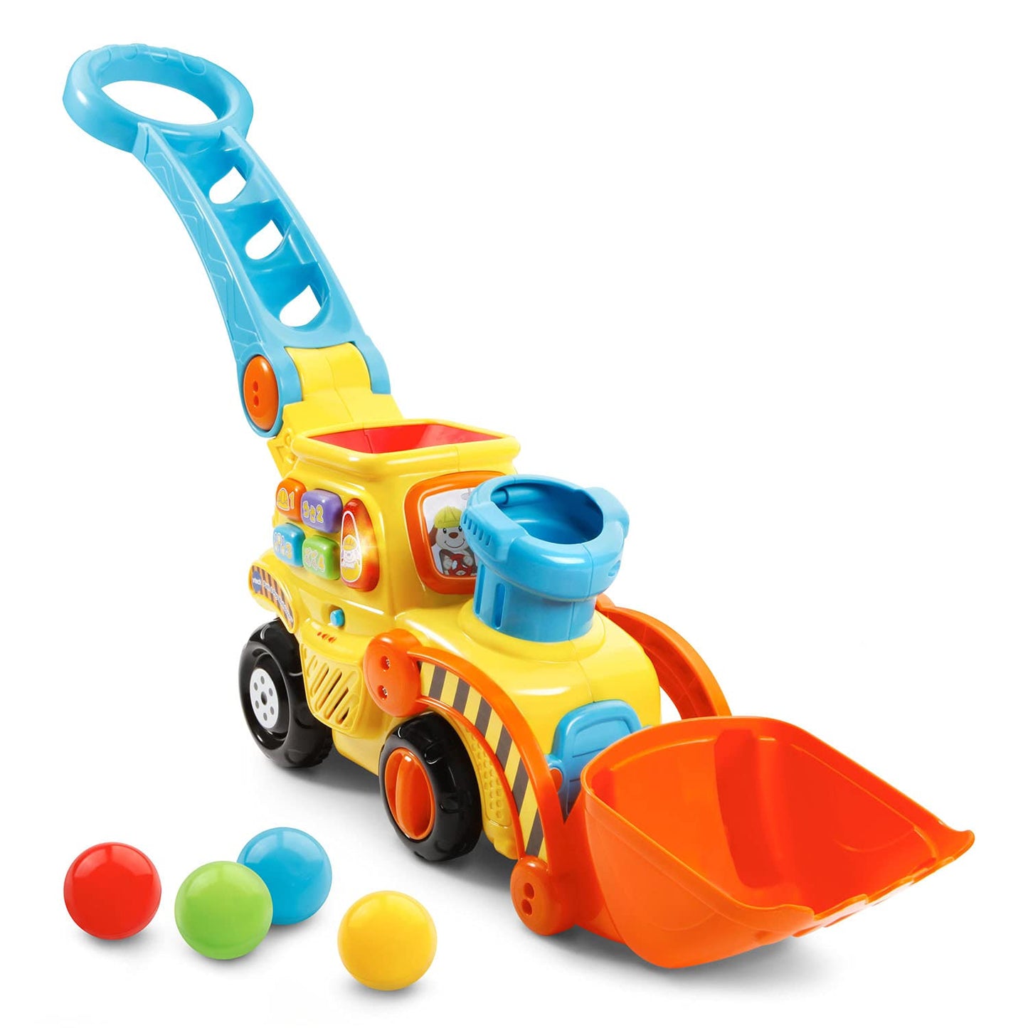 VTech Pop-a-Balls Push and Pop Bulldozer