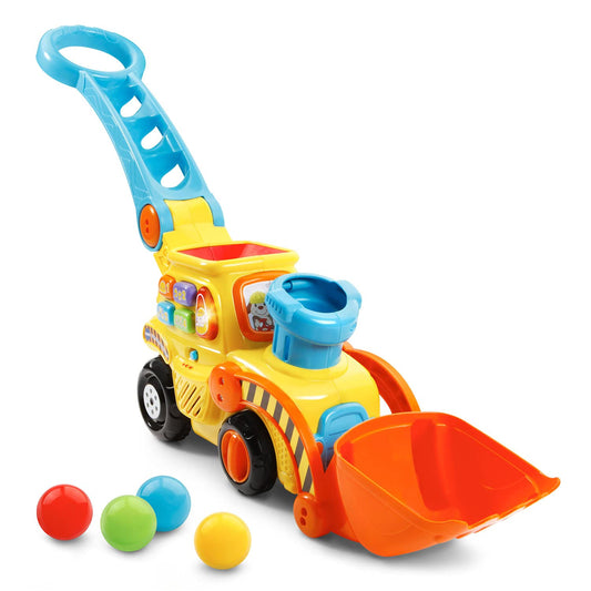 VTech Pop-a-Balls Push and Pop Bulldozer