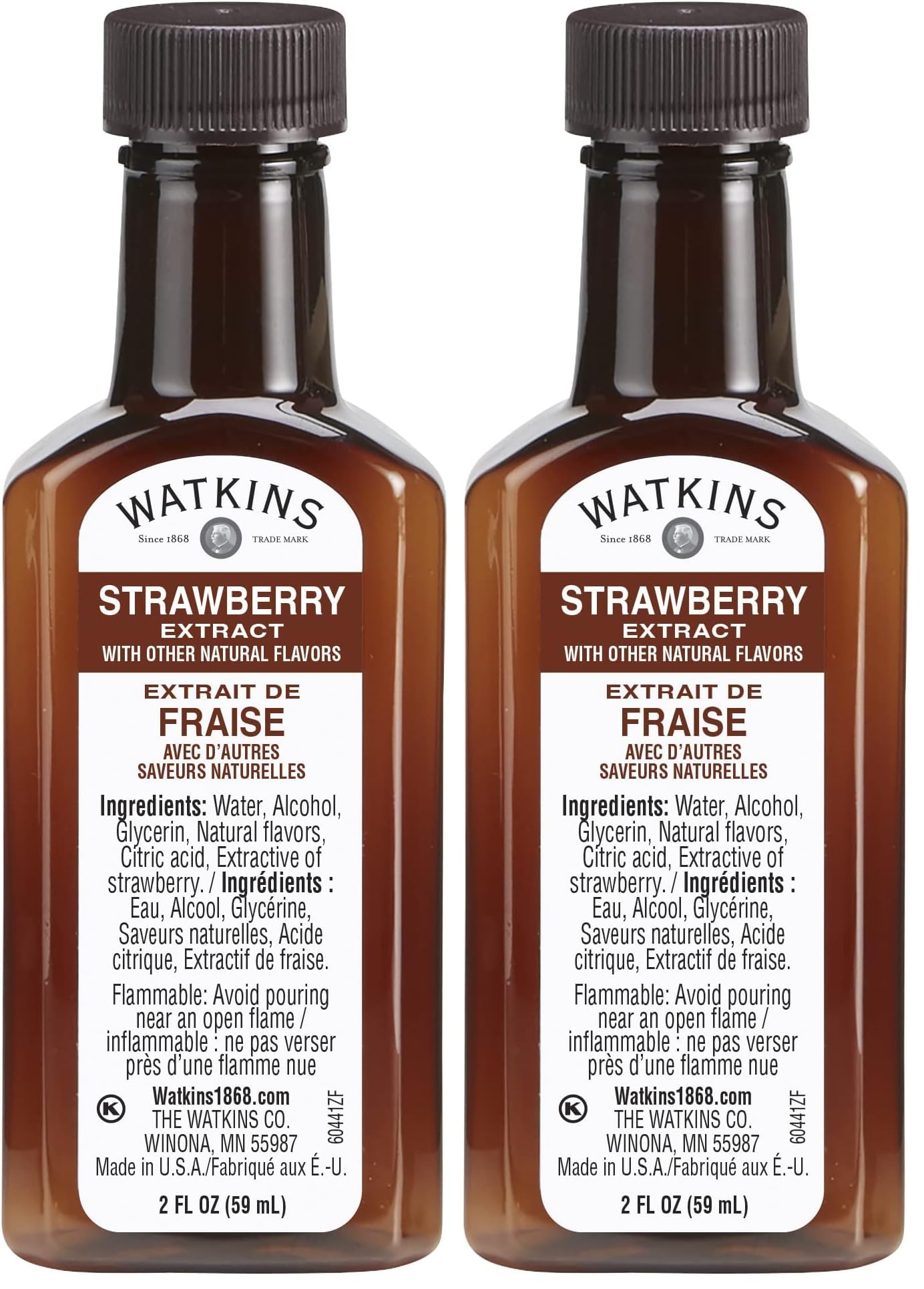 Watkins Organic Pure Vanilla Bean Paste, Non-GMO, Kosher, 2 oz. Bottle, 1-Pack