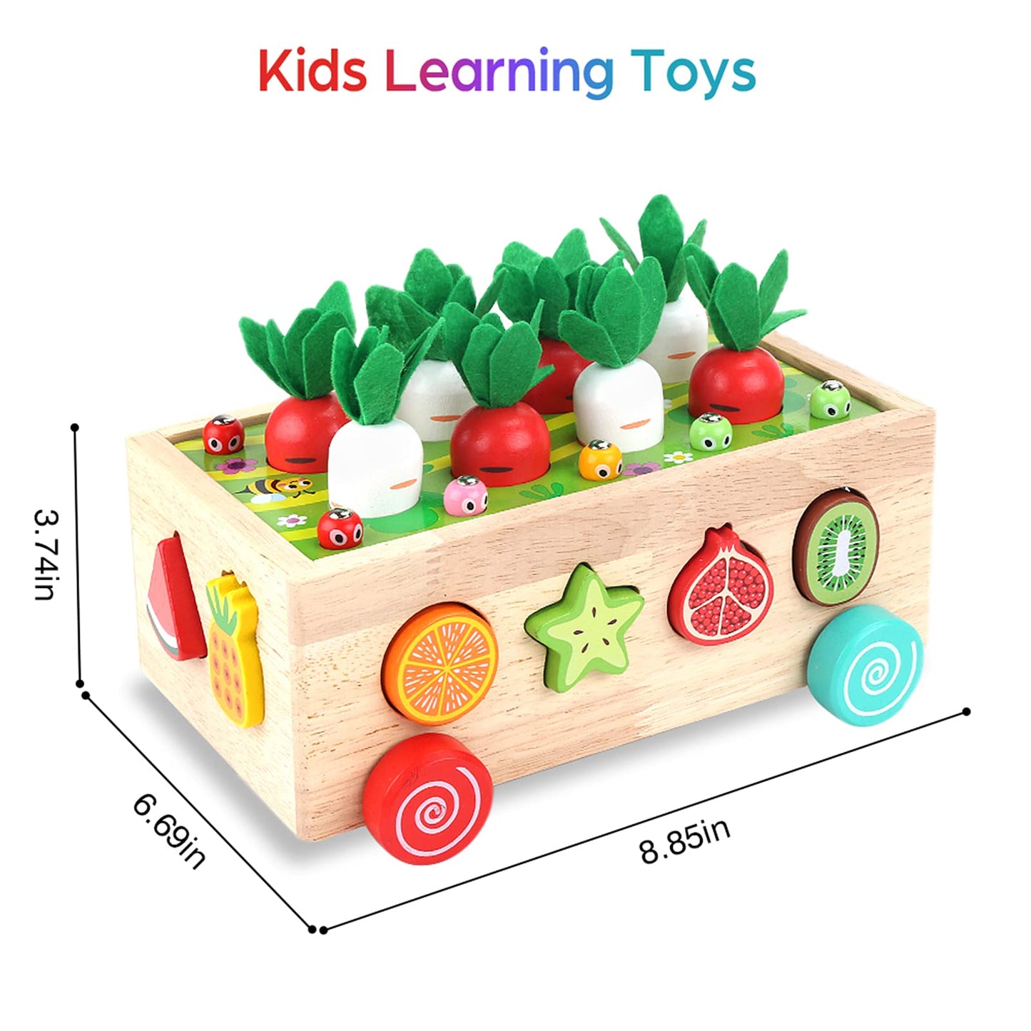 Toddlers Montessori Wooden Educational Toys for boys and girls