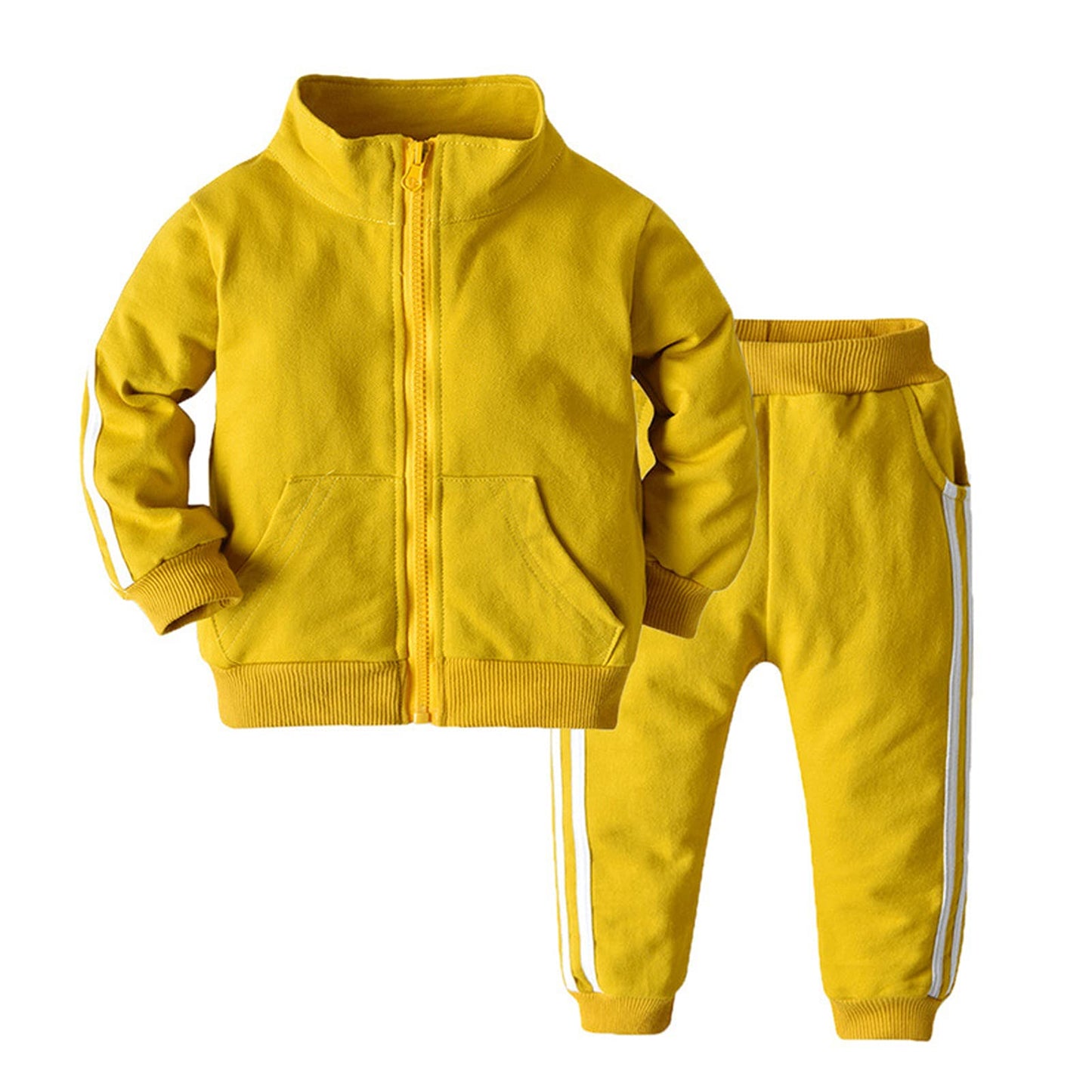 Toddler Boys Zip Cotton Sweatsuit