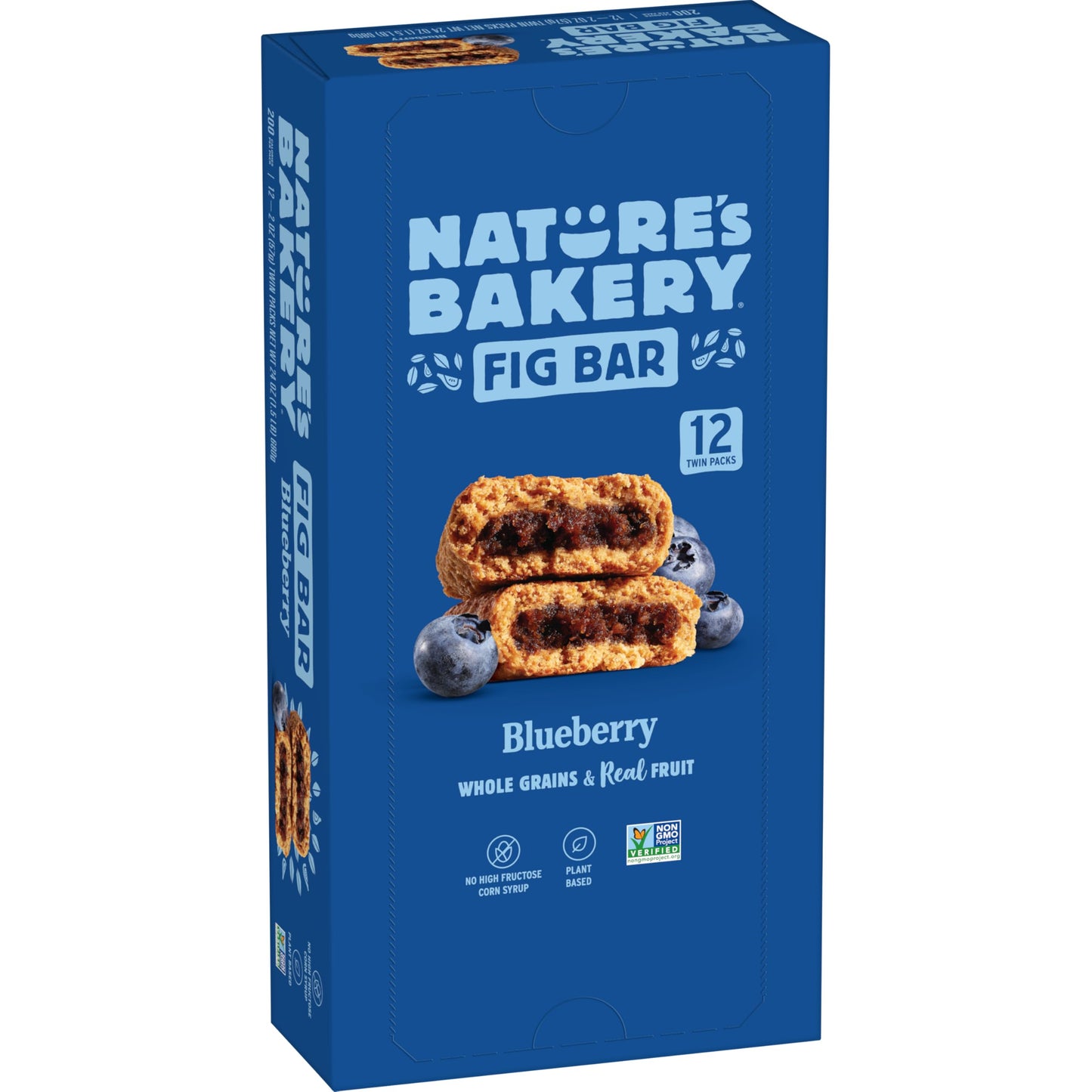 Nature’s Bakery Whole Wheat Fig Bars, Raspberry, Real Fruit, Vegan, Non-GMO, Snack bar, 6 Count (Pack of 6)