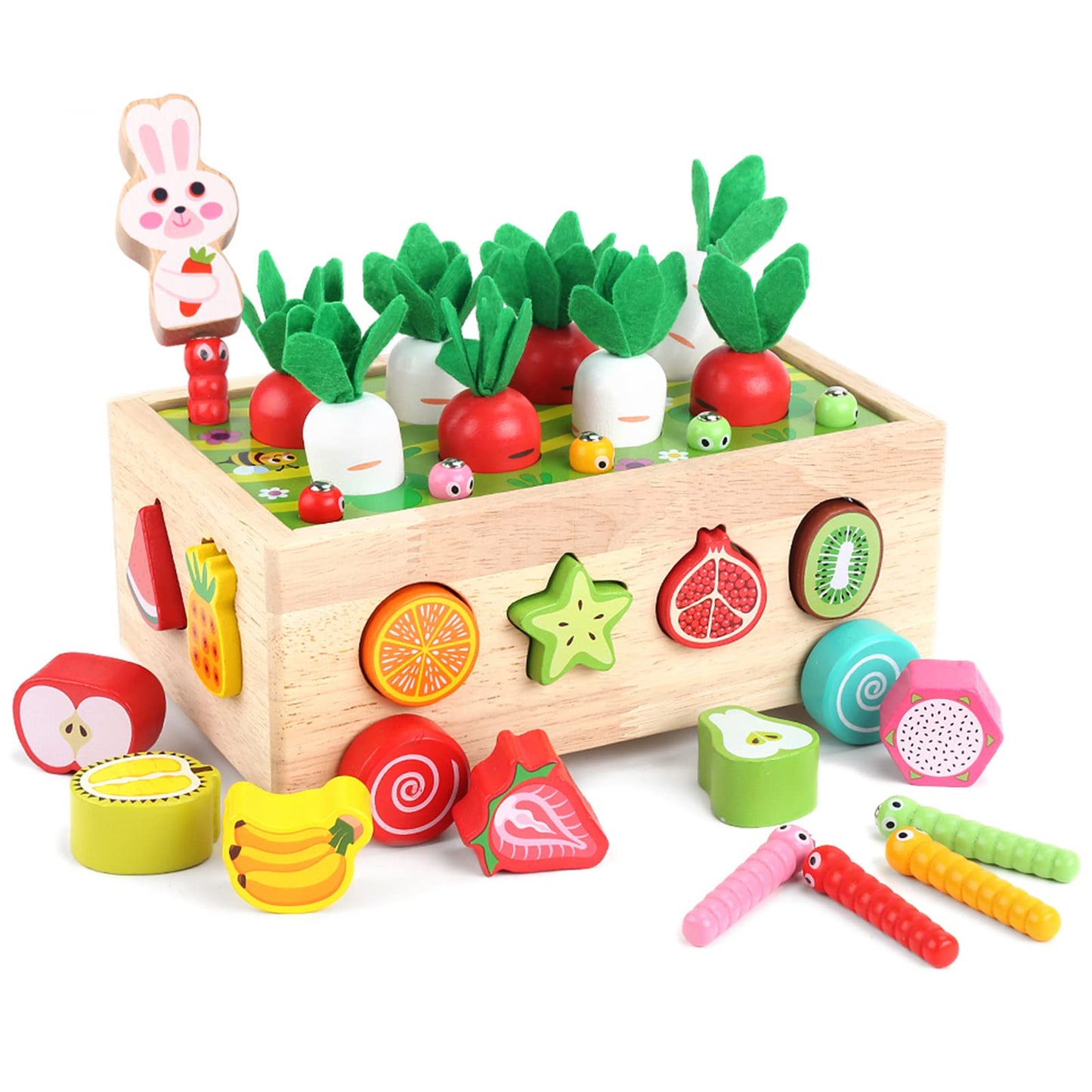 Toddlers Montessori Wooden Educational Toys for boys and girls