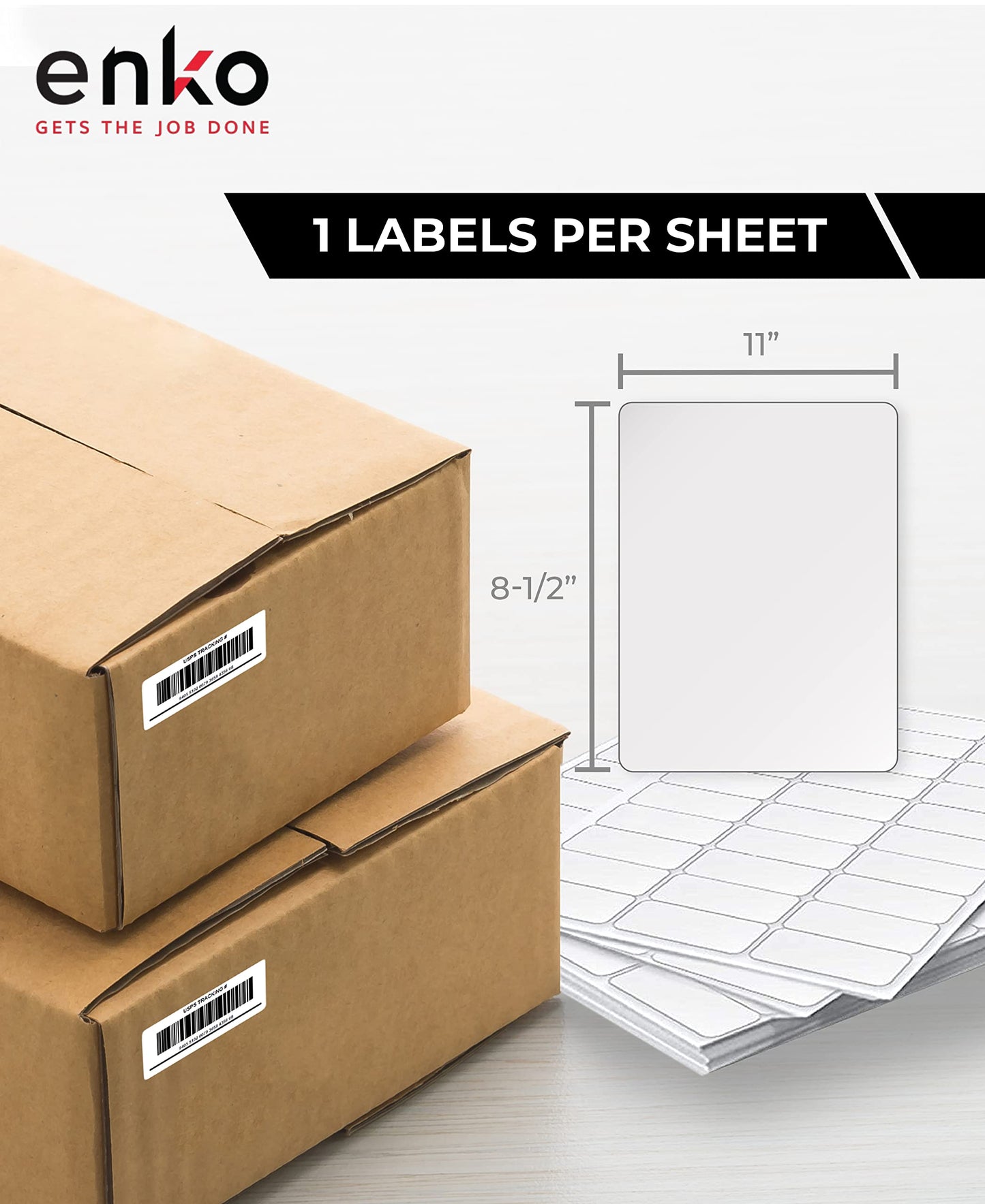 1 x 2-5/8 Inch 30 Up Return Mailing Address Labels White Printable FBA Labels (100 Sheets, 3000 Labels)