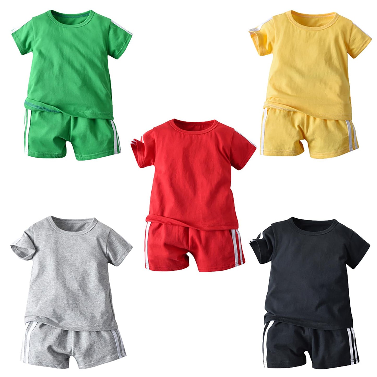 Toddler Boys Zip Cotton Sweatsuit