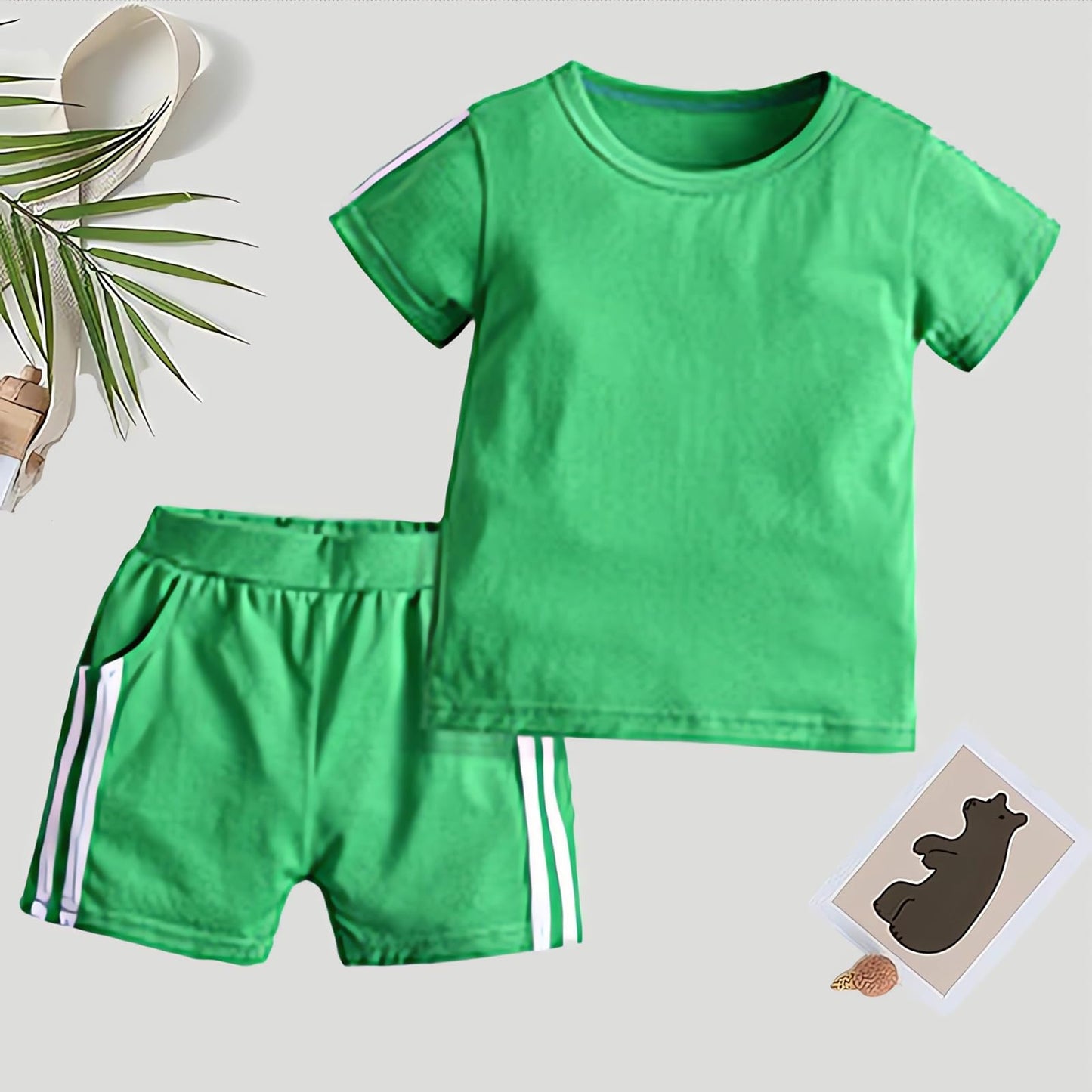 Toddler Boys Zip Cotton Sweatsuit