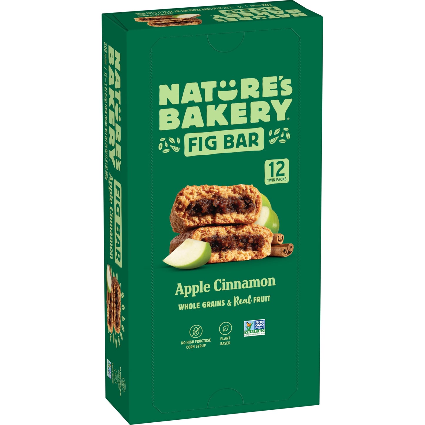 Nature’s Bakery Whole Wheat Fig Bars, Raspberry, Real Fruit, Vegan, Non-GMO, Snack bar, 6 Count (Pack of 6)
