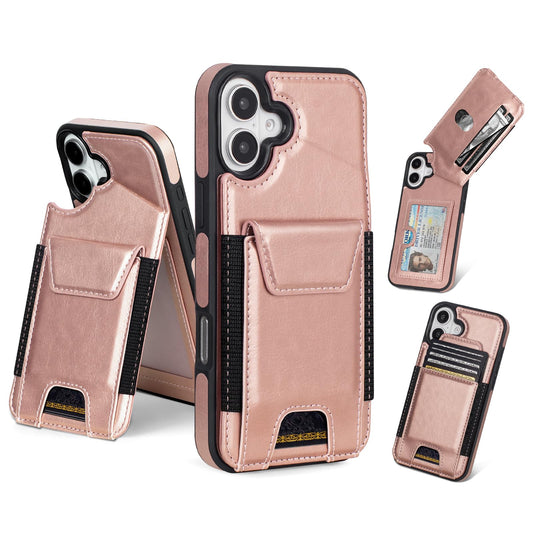 Compatible with iPhone 16 Pro Max Wallet Case with Card Holder