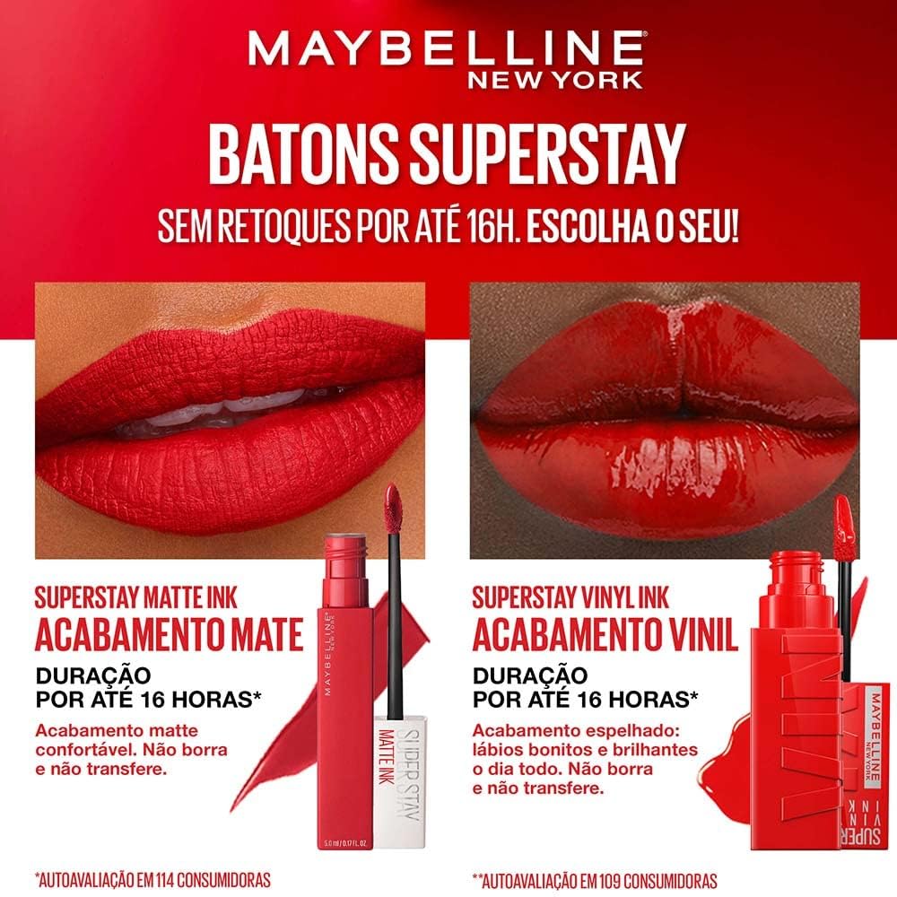 Maybelline Super Stay Vinyl Ink Longwear No-Budge Liquid Lipcolor 0.14 fl oz