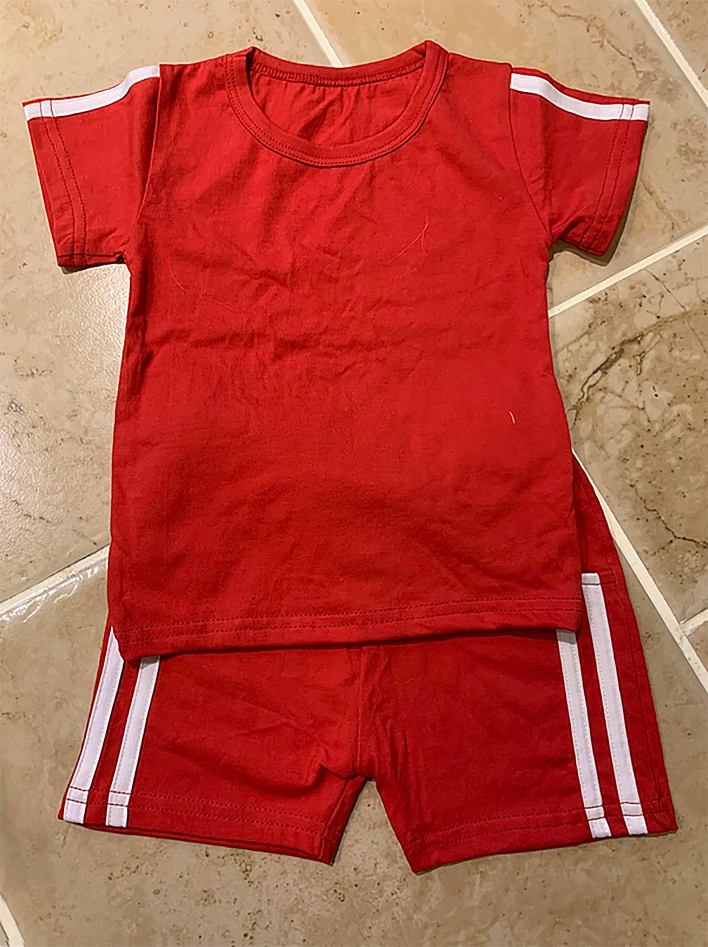 Toddler Boys Zip Cotton Sweatsuit