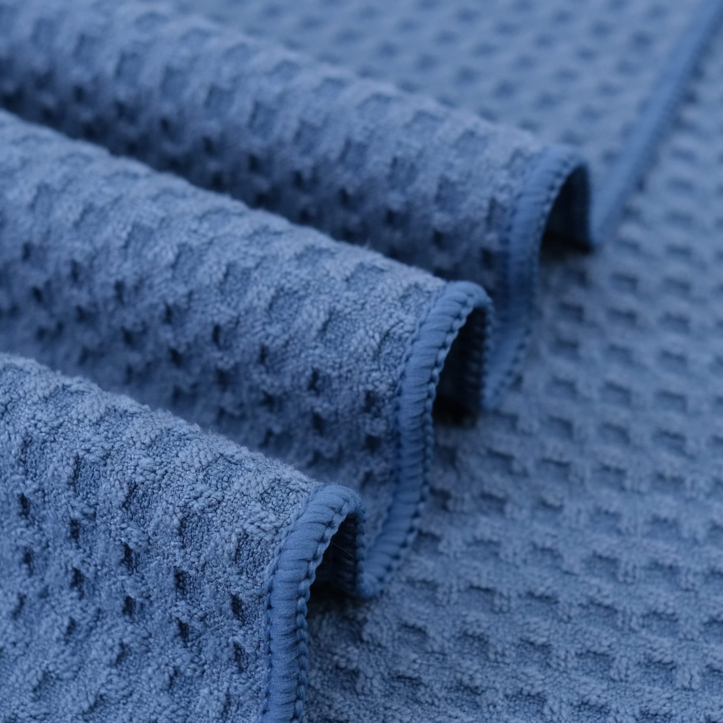 Ultra Premium Microfiber Kitchen Dish Hand Towel Waffle Weave, 8 Pack