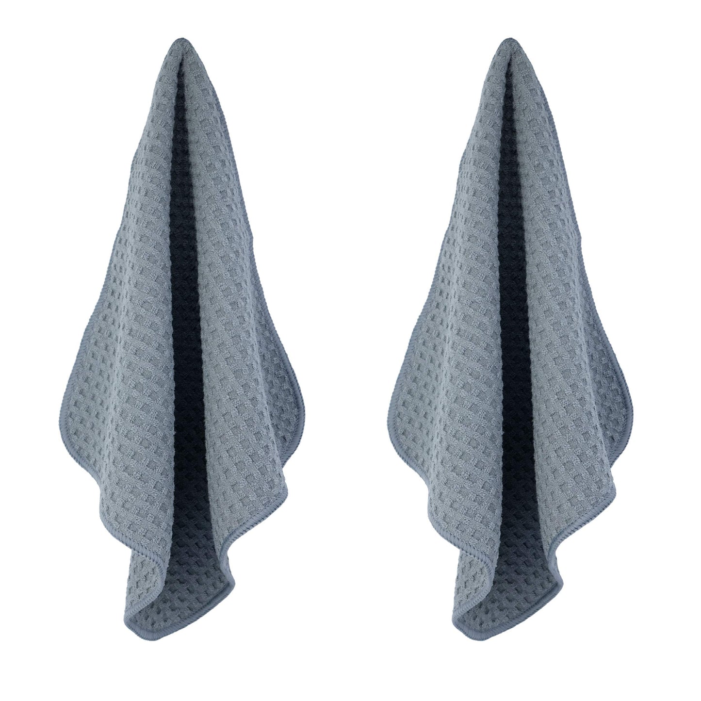 Ultra Premium Microfiber Kitchen Dish Hand Towel Waffle Weave, 8 Pack