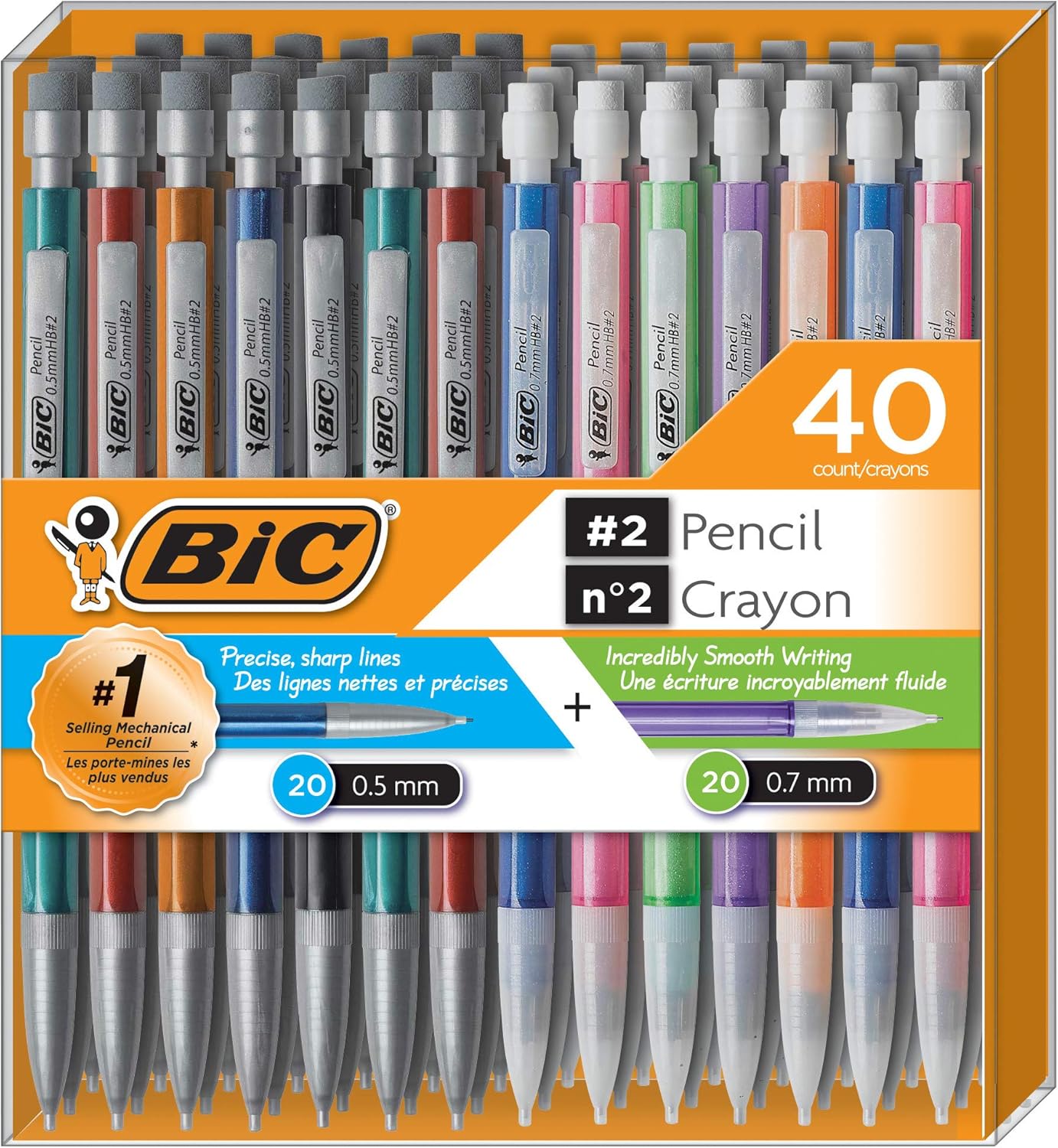 Bic - Variety Pack of Bic Lead Pencils