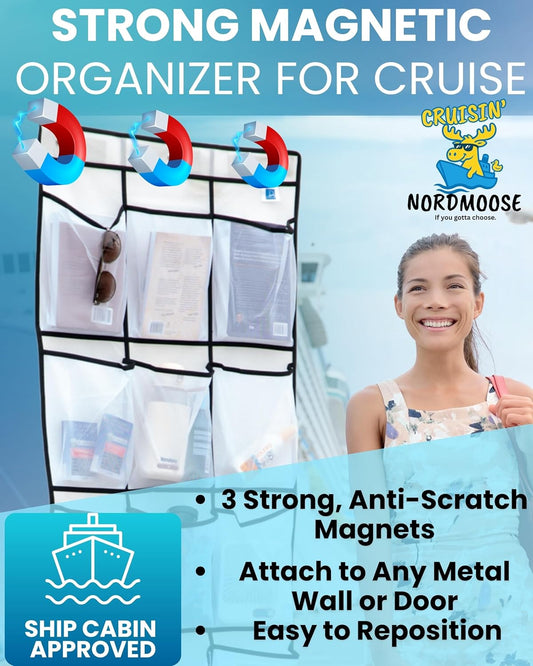Cruise Ship Magnetic Door Organizer, Over The Door Organizer For Cruise Ships