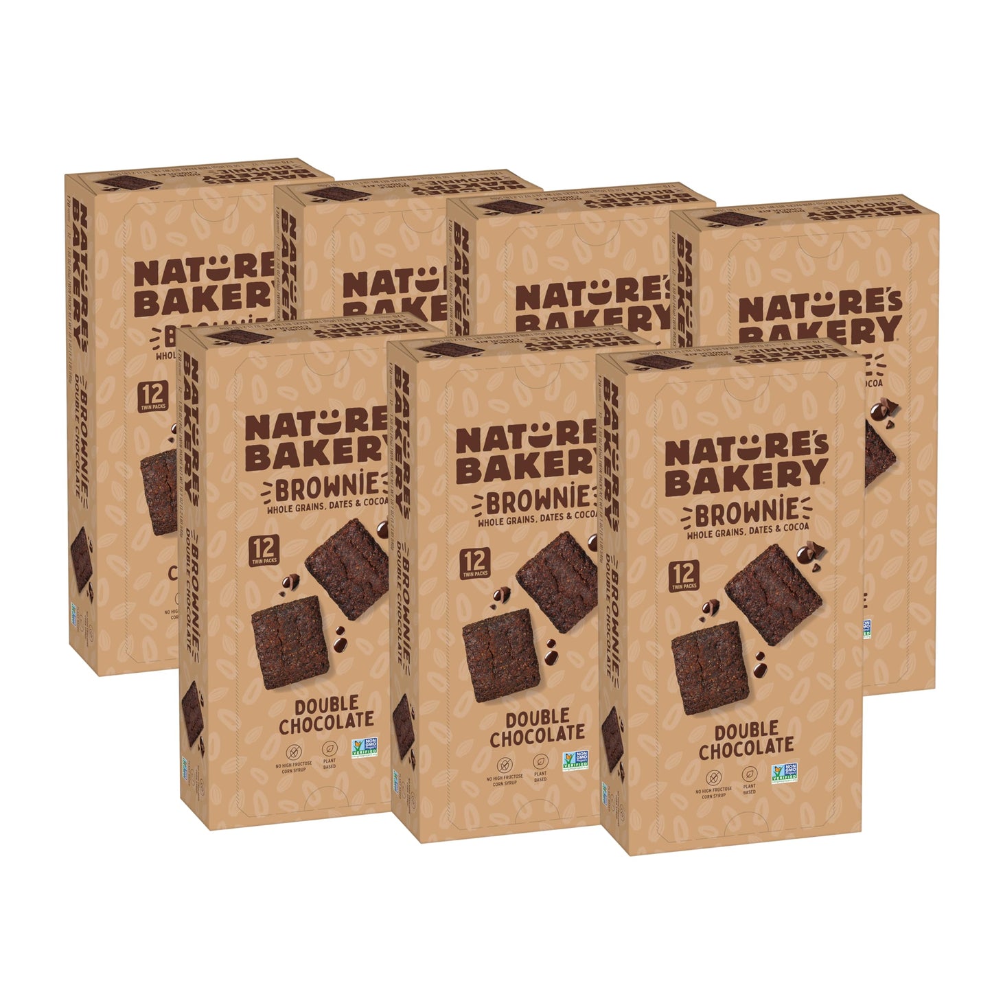 Nature’s Bakery Whole Wheat Fig Bars, Raspberry, Real Fruit, Vegan, Non-GMO, Snack bar, 6 Count (Pack of 6)