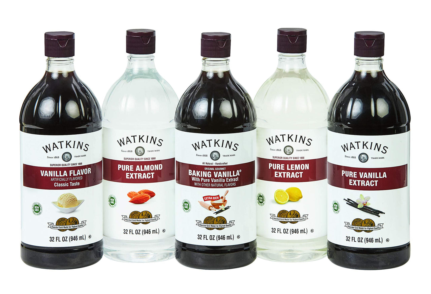 Watkins Organic Pure Vanilla Bean Paste, Non-GMO, Kosher, 2 oz. Bottle, 1-Pack