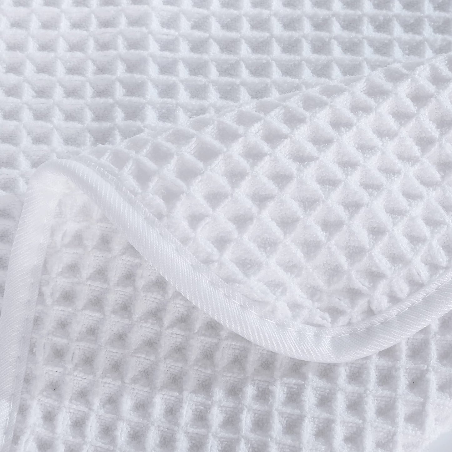 Microfiber Oversize Quick Dry Lint Free Bath Towel, 60 x 30 in, 4 Pack (Waffle Weave)