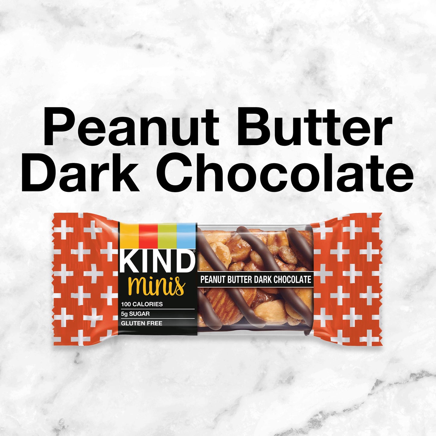 KIND Minis, Dark Chocolate Nuts & Sea Salt, Healthy Snacks, Gluten Free, 10 Count, Pareve