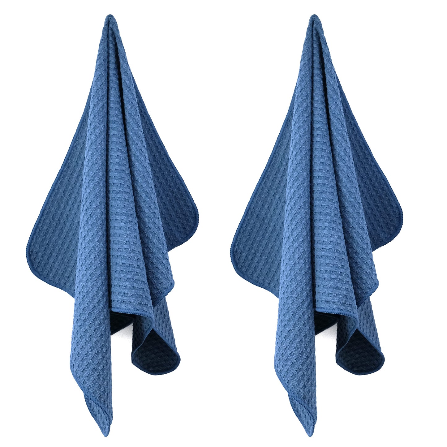Ultra Premium Microfiber Kitchen Dish Hand Towel Waffle Weave, 8 Pack