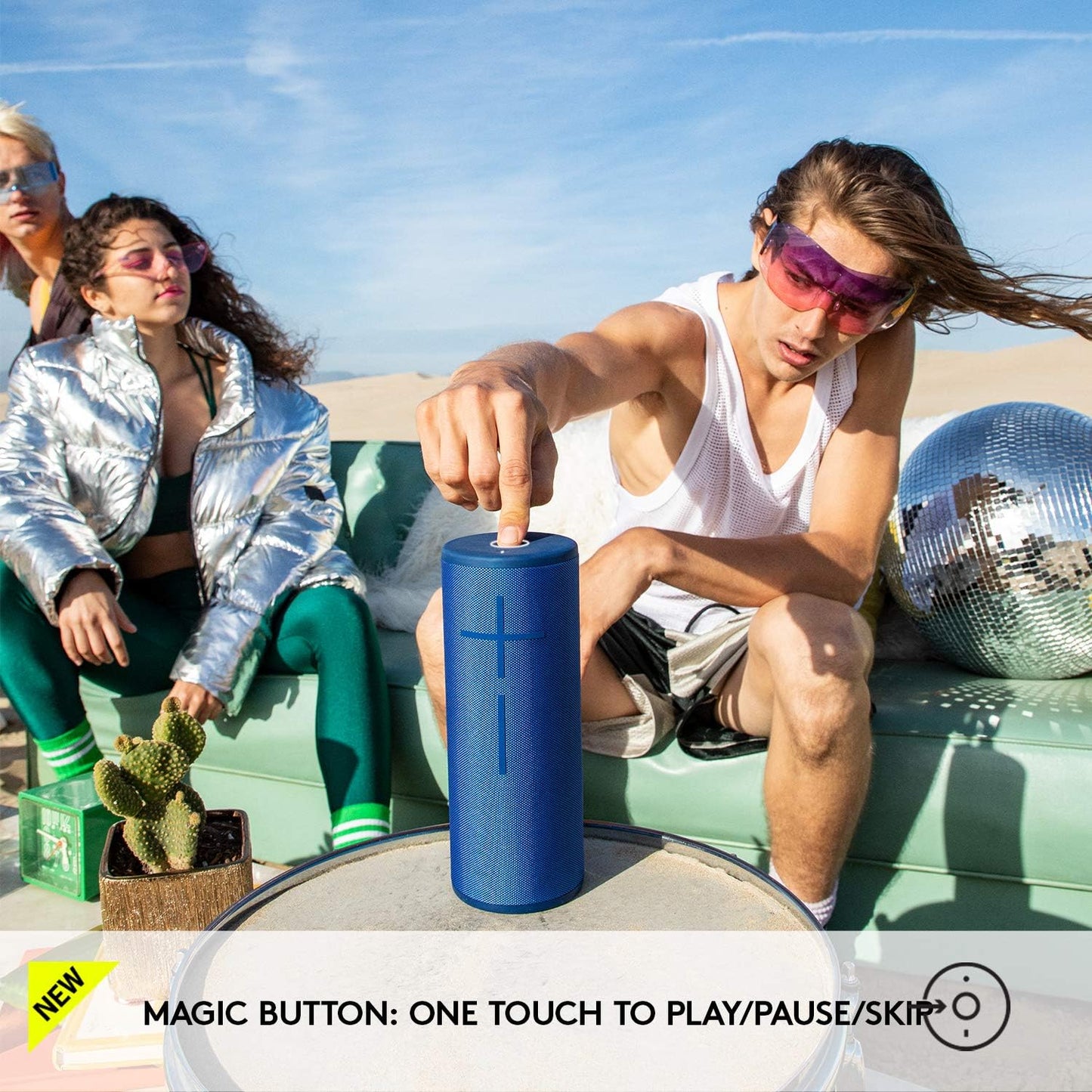 Ultimate Ears MEGABOOM 3 - Portable Wireless Bluetooth Speaker Waterproof, Battery 20 Hours