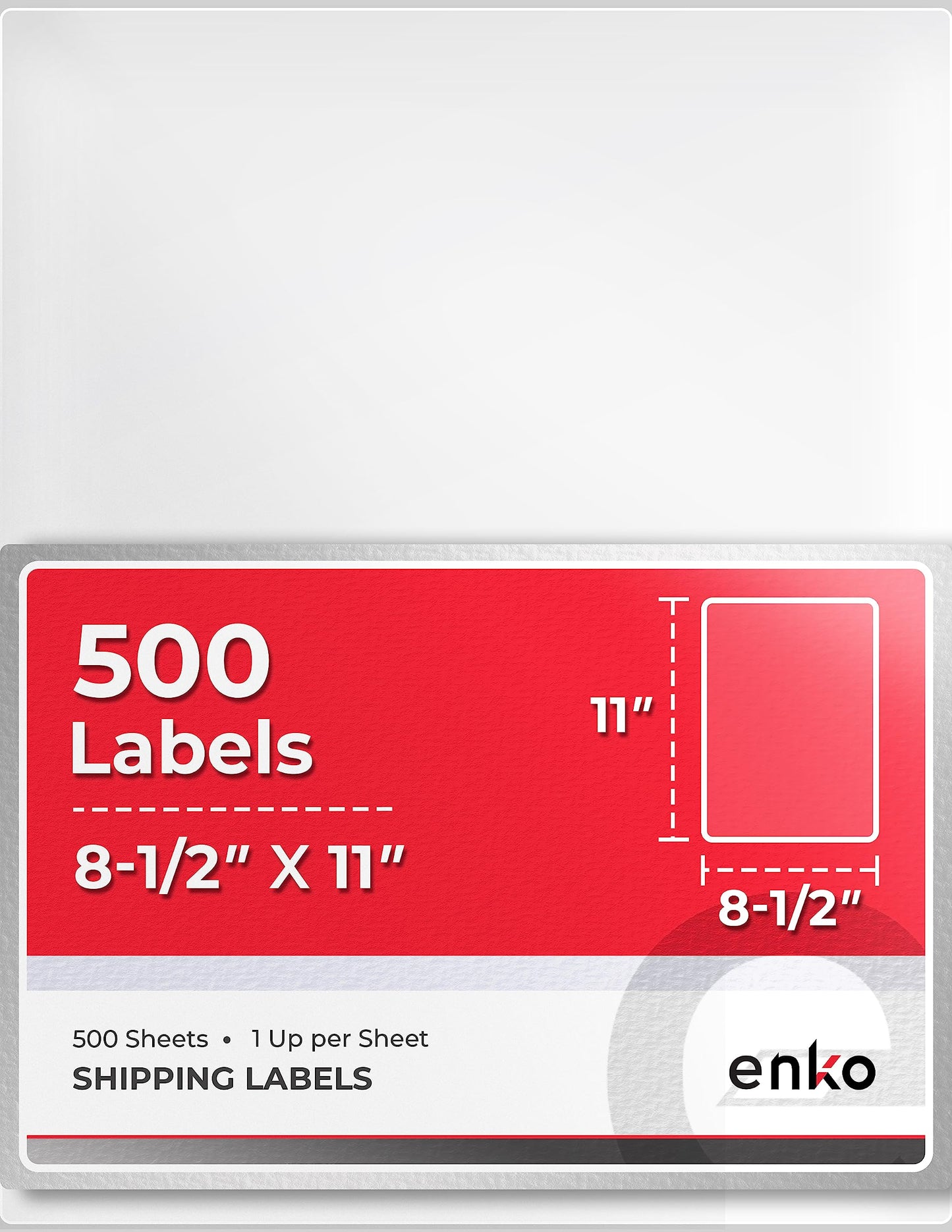 1 x 2-5/8 Inch 30 Up Return Mailing Address Labels White Printable FBA Labels (100 Sheets, 3000 Labels)