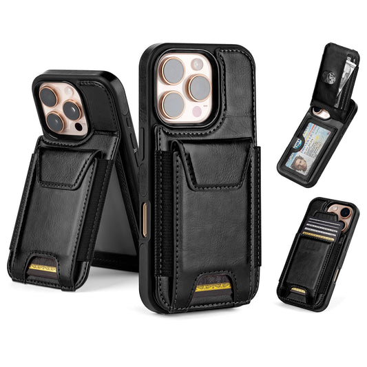 Compatible with iPhone 16 Pro Max Wallet Case with Card Holder