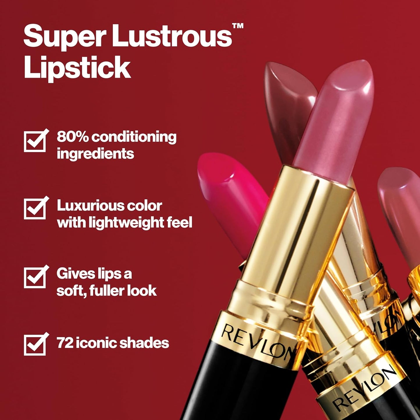 Revlon Super Lustrous Lipstick, 778 Pink Promise