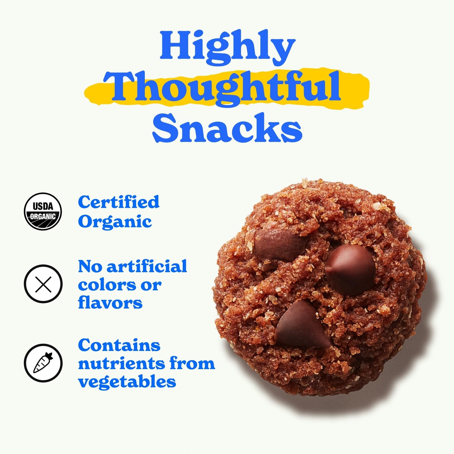 MadeGood Soft Baked Chocolate Chip Mini Cookies, Gluten Free & Safe For School, Pareve, 30 Count