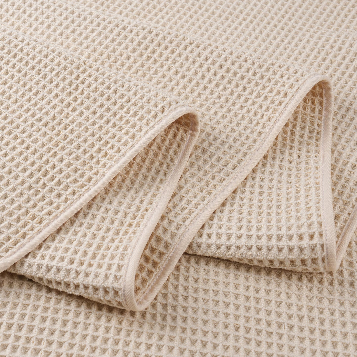 Microfiber Oversize Quick Dry Lint Free Bath Towel, 60 x 30 in, 4 Pack (Waffle Weave)