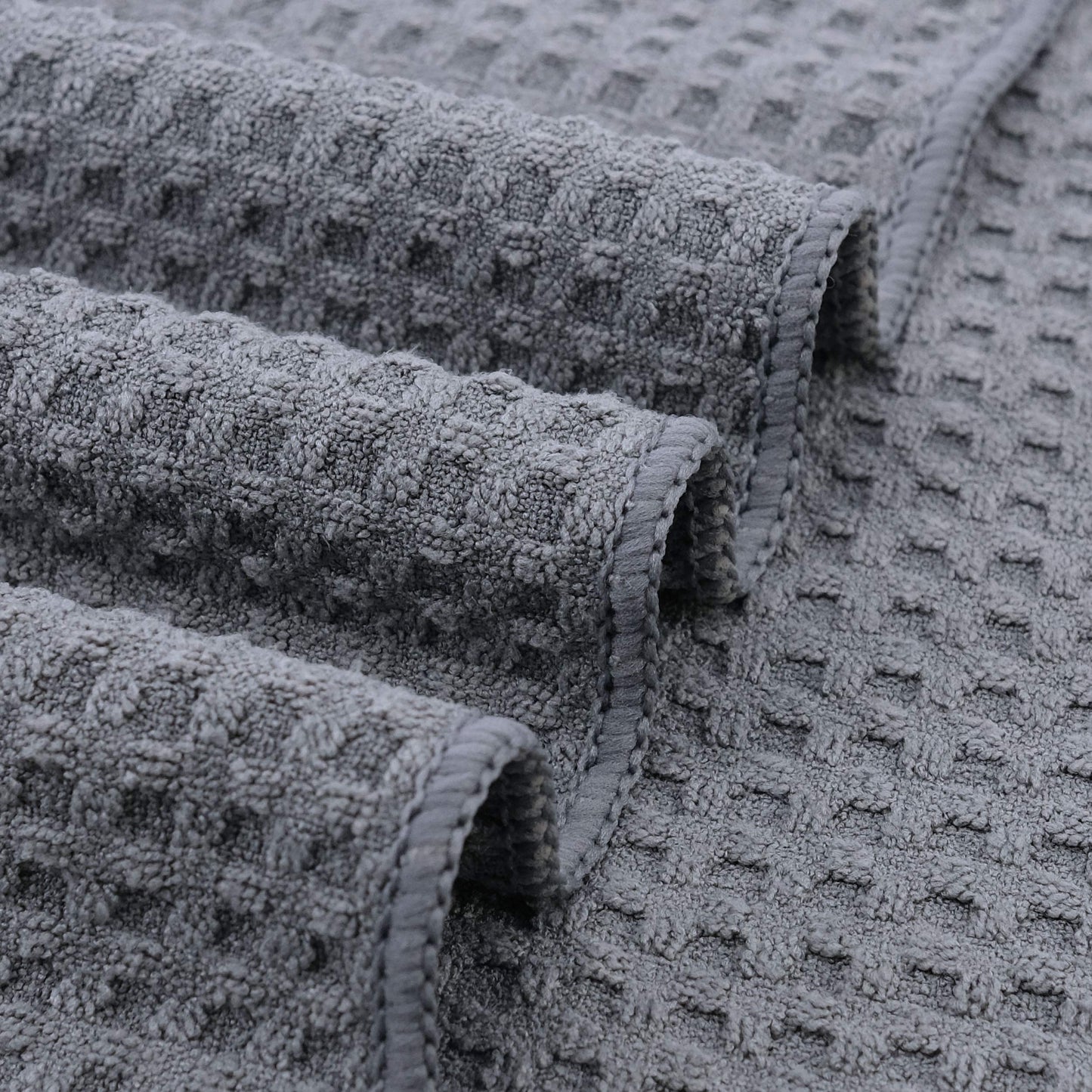 Ultra Premium Microfiber Kitchen Dish Hand Towel Waffle Weave, 8 Pack