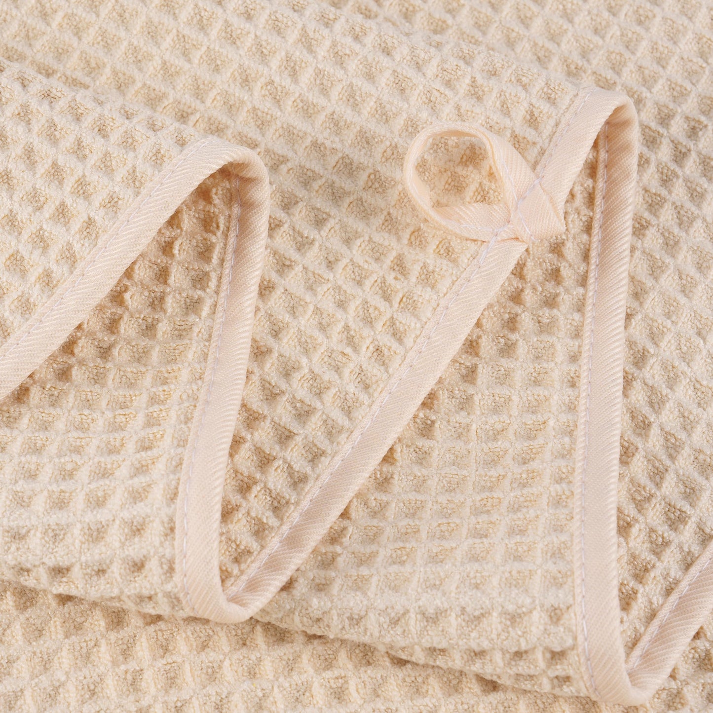 Microfiber Oversize Quick Dry Lint Free Bath Towel, 60 x 30 in, 4 Pack (Waffle Weave)