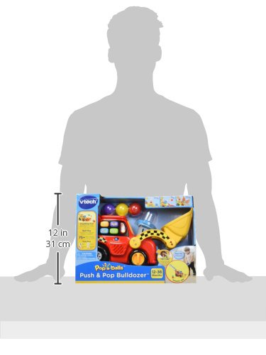 VTech Pop-a-Balls Push and Pop Bulldozer