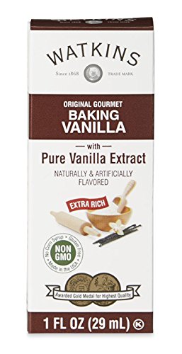Watkins Organic Pure Vanilla Bean Paste, Non-GMO, Kosher, 2 oz. Bottle, 1-Pack